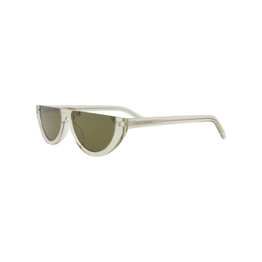 Saint Laurent Cat Eye-Frame Acetate Sunglasses Green Unisex-Adult - Picture 2 of 6